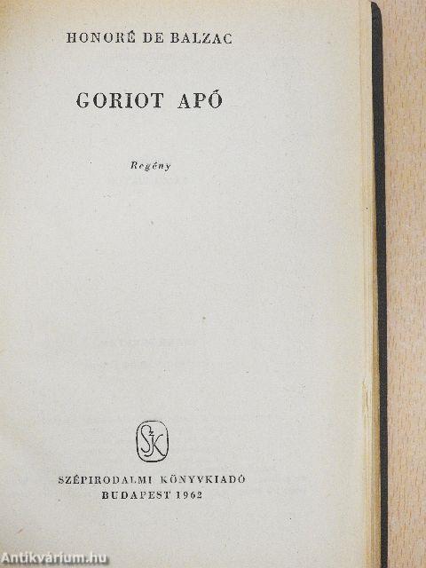 Goriot apó 