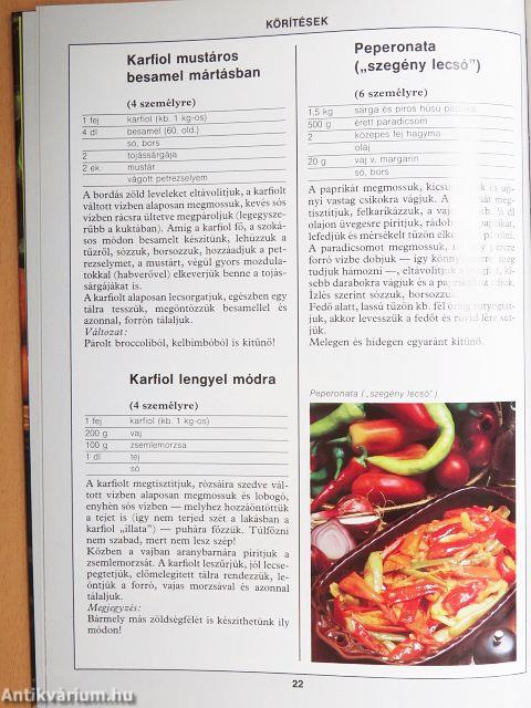 99 körítés és főzelék 33 színes ételfotóval