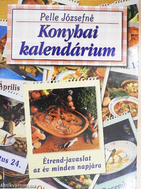 Konyhai kalendárium