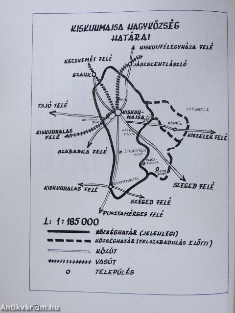 Kiskunmajsa története (kétszeresen dedikált példány)