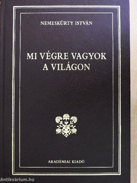 Mi végre vagyok a világon