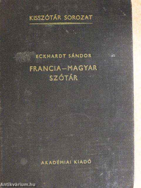 Francia-magyar szótár