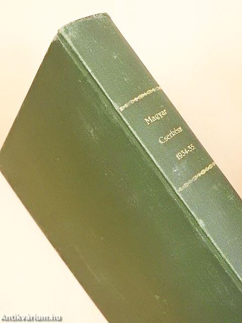 Magyar Cserkész 1934. (nem teljes évfolyam)/1935. január-junius