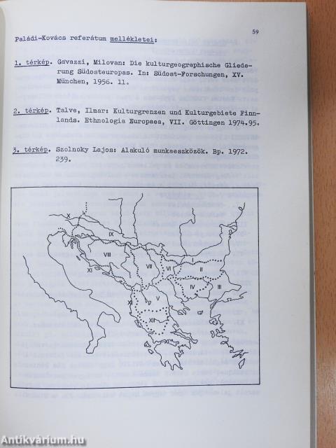 Előmunkálatok a Magyarság Néprajzához 7. (dedikált példány)