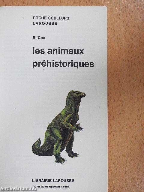 Les animaux préhistoriques