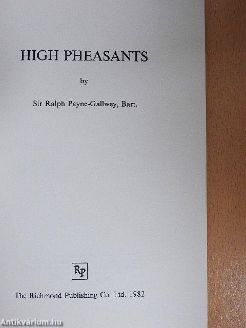 High Pheasants