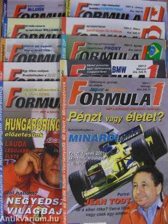 Formula-1 2001. (nem teljes évfolyam)