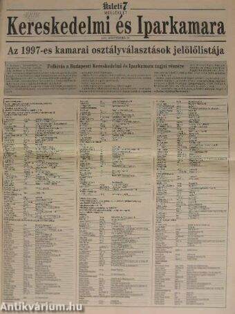 Üzleti7 melléklet 1997. szeptember 29.