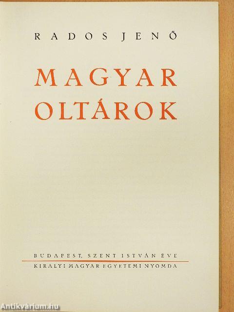 Magyar oltárok