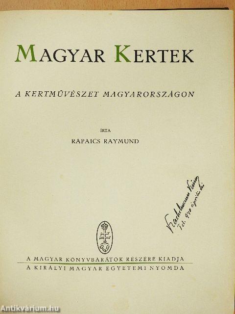 Magyar kertek