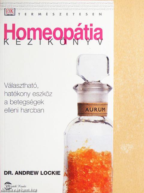 Homeopátia kézikönyv