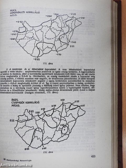 Mezőgazdasági meteorológia (dedikált példány)