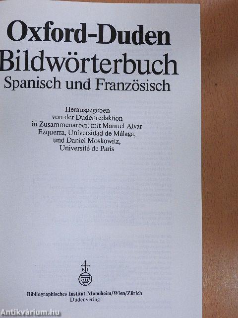 Oxford-Duden Bildwörterbuch Spanisch und Französisch