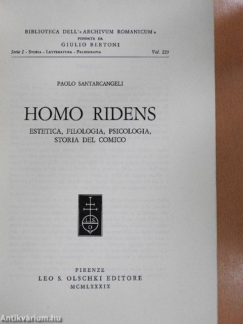 Homo Ridens