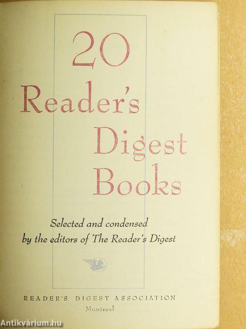 20 Reader's Digest Books