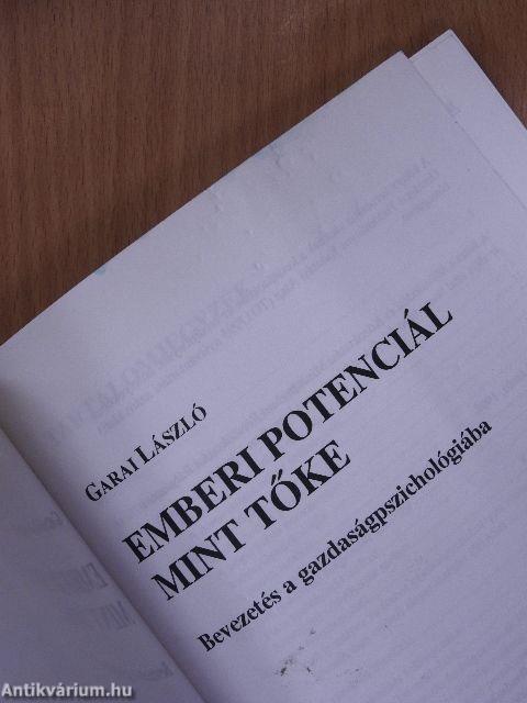 Emberi potenciál mint tőke