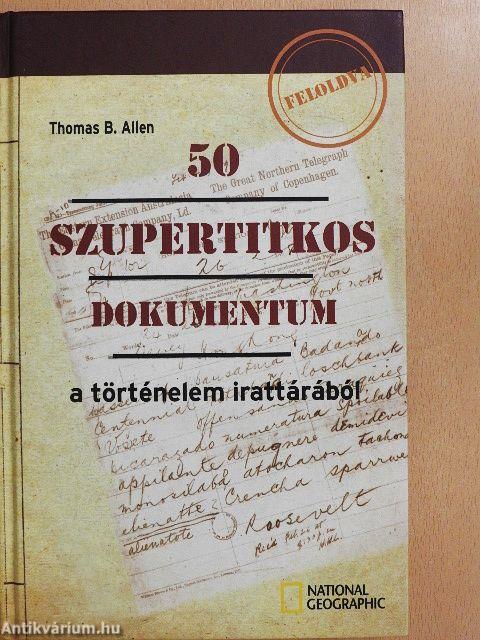 50 szupertitkos dokumentum