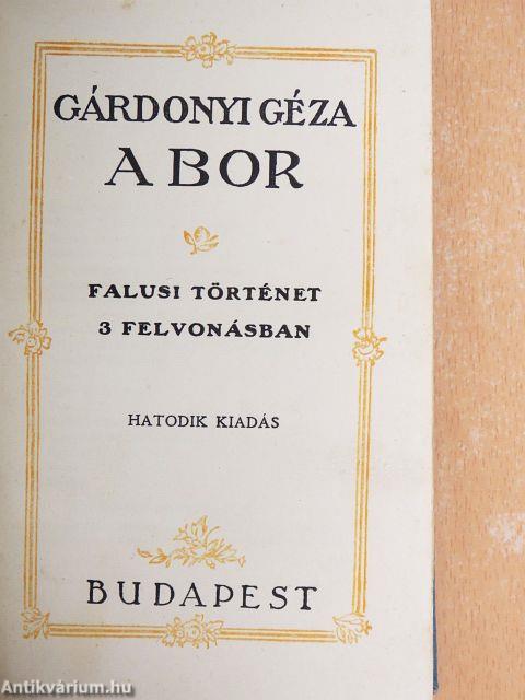 A bor/Falusi verebek