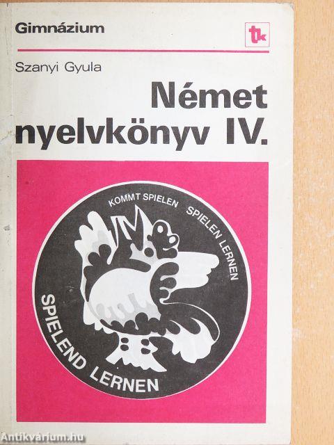 Német nyelvkönyv IV.