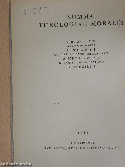 Summa Theologiae Moralis