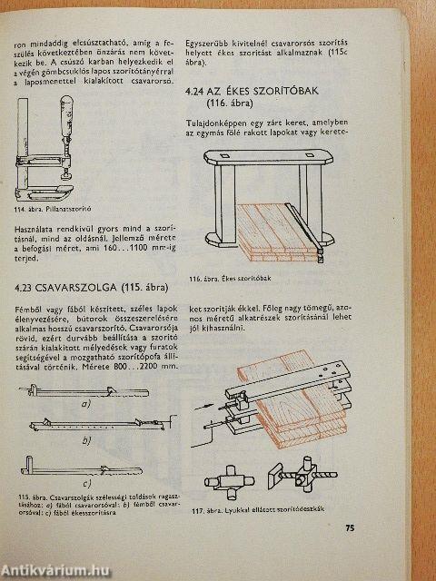 Asztalos szakmai ismeret