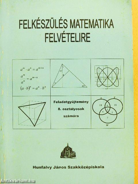 Felkészülés matematika felvételire