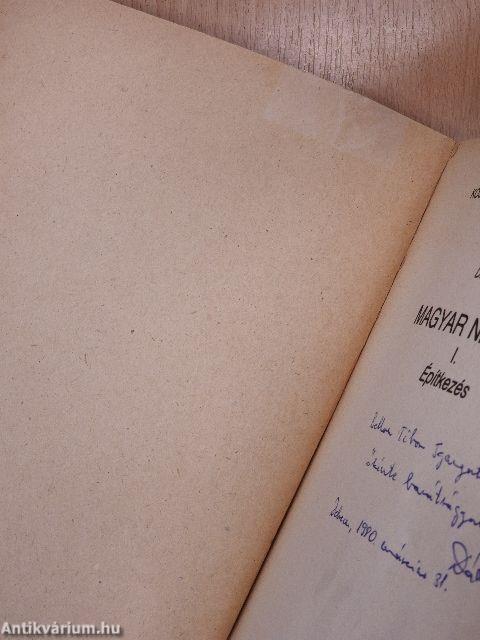 Magyar néprajz I. (dedikált példány)