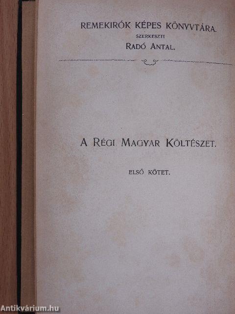 A régi magyar költészet I. (töredék)