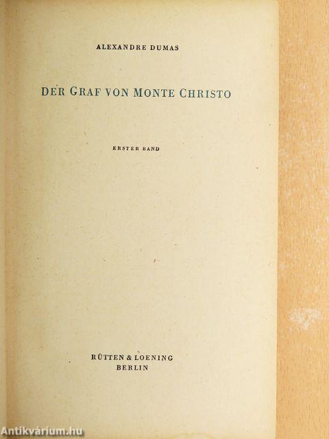 Der Graf von Monte Christo I-II