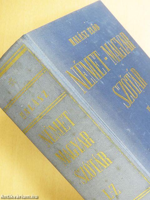 Német-magyar szótár I-II.