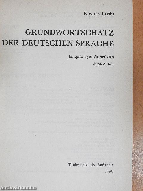 Grundwortschatz der deutschen Sprache