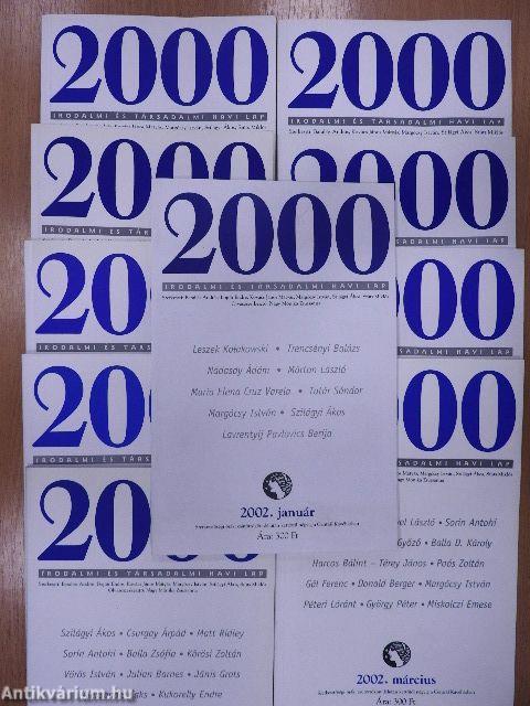 2000 2002. (nem teljes évfolyam)