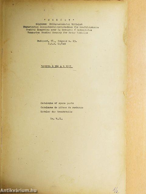 Csepel D 350 & D 352