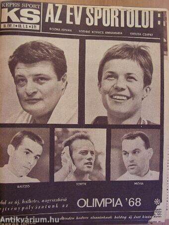 Képes Sport 1968. (nem teljes évfolyam)