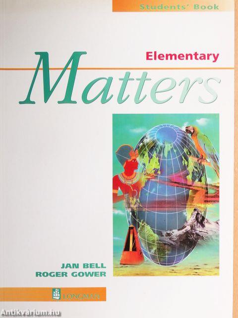 Matters - Elementary - Students' Book