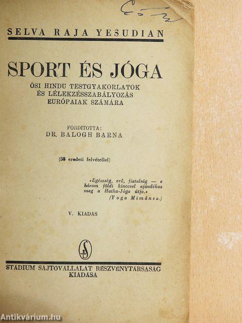 Sport és jóga