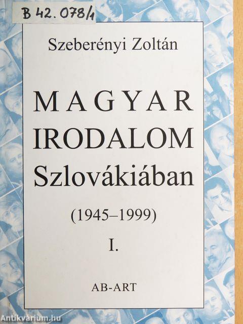 Magyar irodalom Szlovákiában I-II.