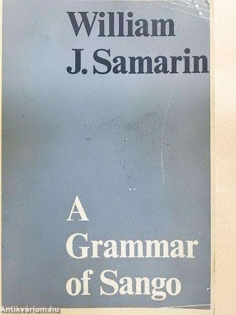 A Grammar of Sango