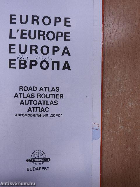 Europe Road Atlas