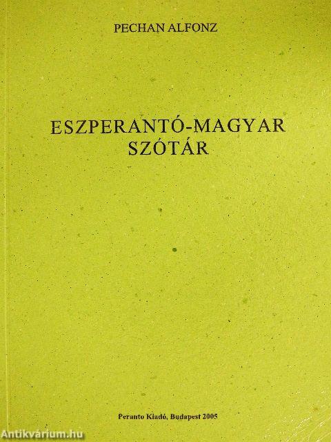 Eszperantó-magyar szótár 