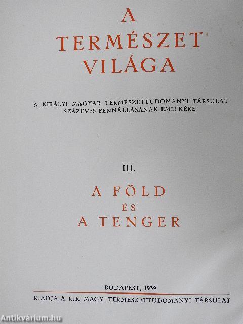 A föld és a tenger