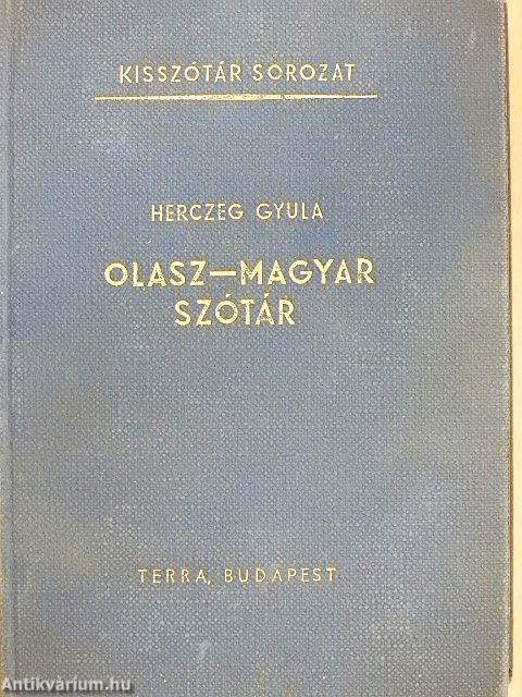 Olasz-magyar szótár