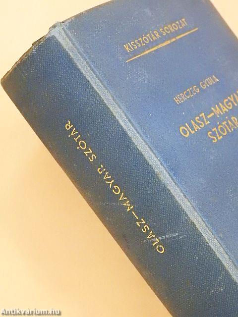 Olasz-magyar szótár