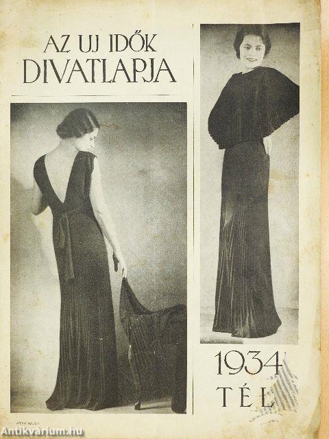 Az Uj Idők Divatlapja 1934. Tél