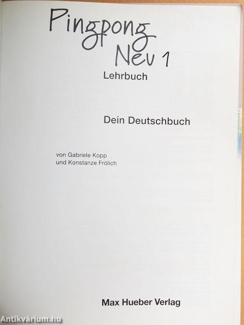 Pingpong Neu 1. - Lehrbuch