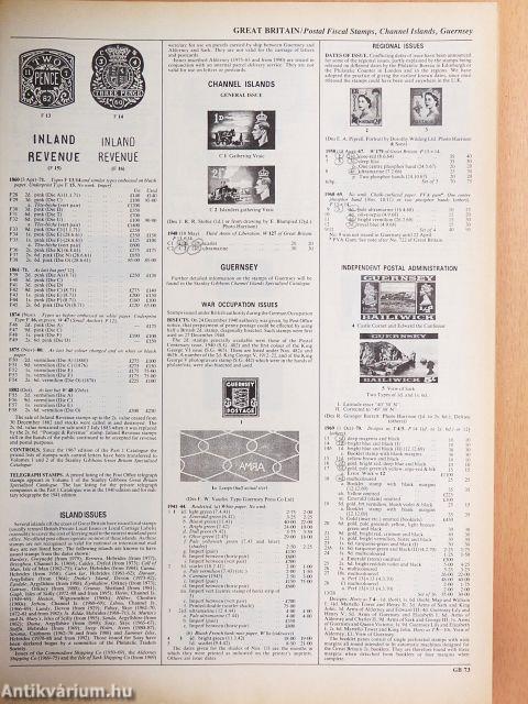 Stanley Gibbons Stamp Catalogue I/1.