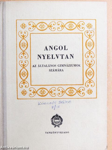 Angol nyelvtan