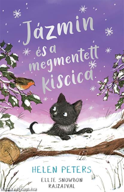 Jázmin és a megmentett kiscica