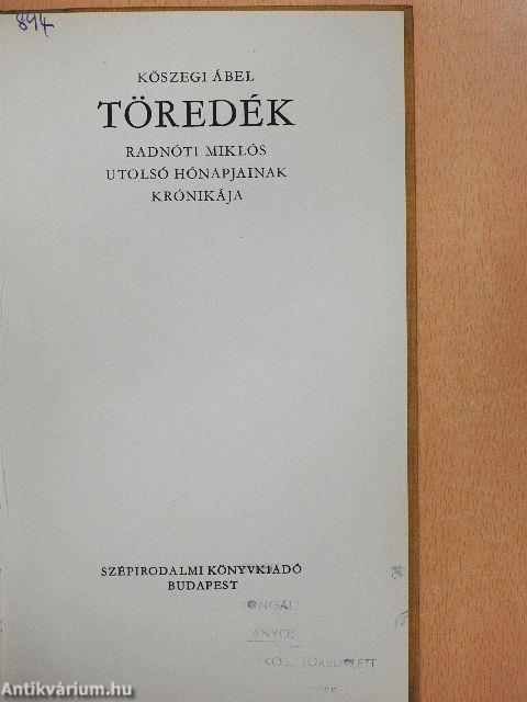 Töredék