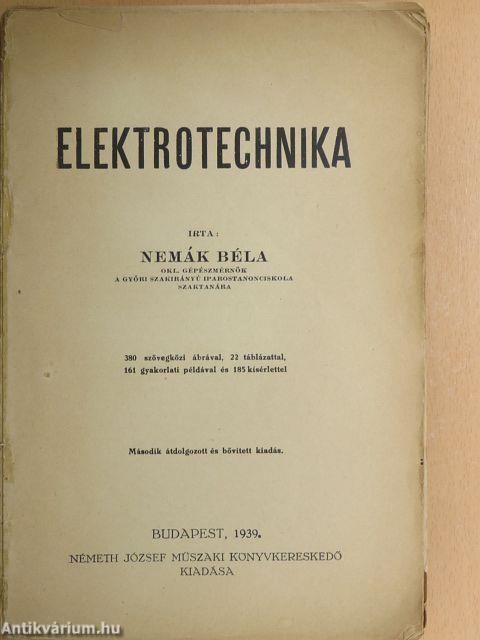 Elektrotechnika (rossz állapotú)